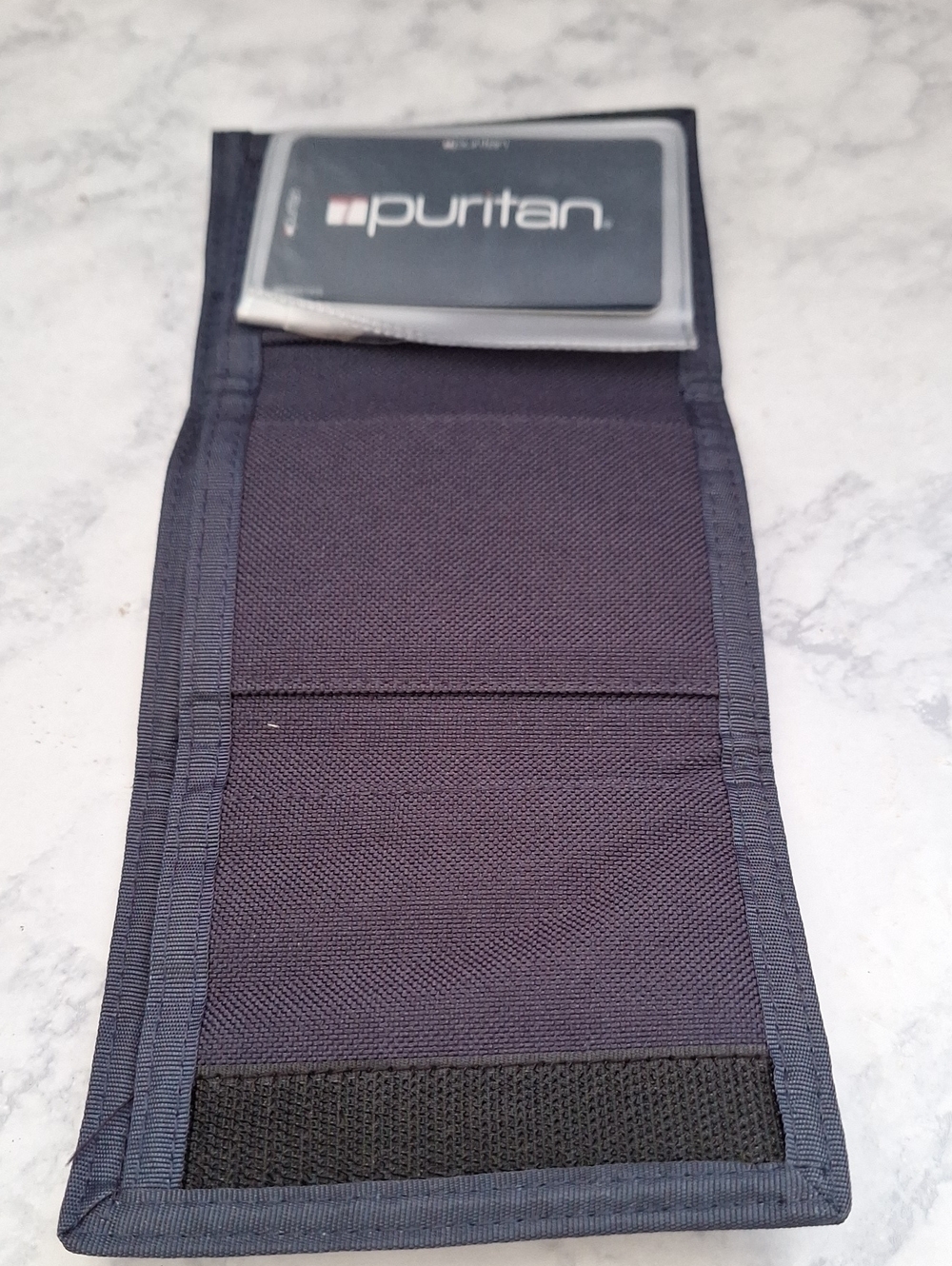 Puritan Men's Trifold Wallet - Dark Navy Blue